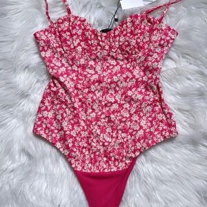 NWT Zara corset bodysuit